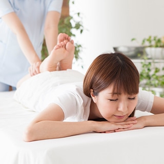 施術の様子